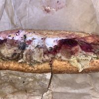 Pardoned turkey, thanksgiving left overs so delicious  at Chef Tanya's Kitchen in Palm Springs