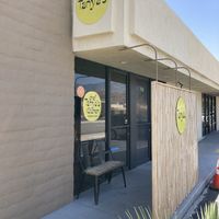 Seating in separate entrance two doors down.  at Chef Tanya's Kitchen in Palm Springs