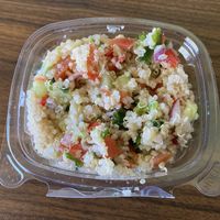 Quinoa veggie lemon salad  at Chef Tanya's Kitchen in Palm Springs