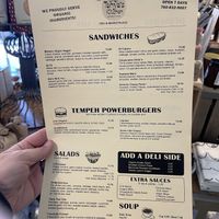 Menu  at Chef Tanya's Kitchen in Palm Springs