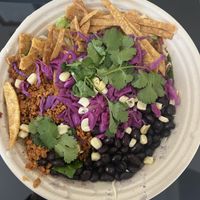 Taco Salad  at Chef Tanya's Kitchen in Palm Springs