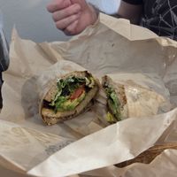 BLTA with tempeh at Chef Tanya's Kitchen in Palm Springs