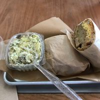 Reuben and potato salad, so good!  at Chef Tanya's Kitchen in Palm Springs