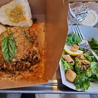 Lasagna deliciousness at Chef Tanya's Kitchen in Palm Springs