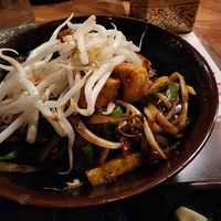 Mushroom longevity noodles at Myers + Chang in Boston