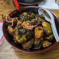 Brussels sprouts at Myers + Chang in Boston