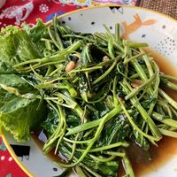 Morning glory   at Naga Cafe & Bar in Koh Chang