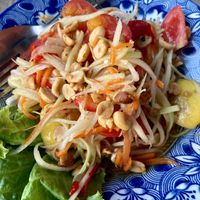 Papaya salad   at Naga Cafe & Bar in Koh Chang