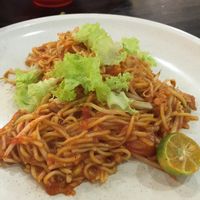 Mee goreng  at Aik Chong Vegetarian Restaurant in Butterworth