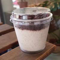 Earl grey mousse at HiPizza in Taipei