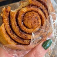 Cinnamon roll at HiPizza in Taipei