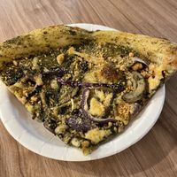 Pesto pizza  at HiPizza in Taipei