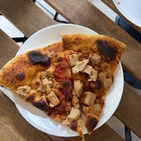 Vegan margarita pizzaa  at HiPizza in Taipei