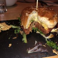 Hamburguesa Veggi at La Huerta de Almeria - Huertas in Madrid