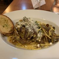 Vegan carbonara at Marcellos of Douglas in Cork