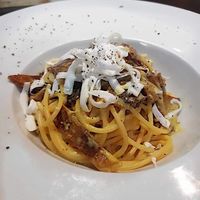 Vegan carbonara at Marcellos of Douglas in Cork
