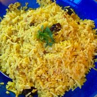 Flavoursome rice  at Cardamomo in Leiria