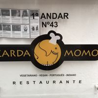 Sign at Cardamomo in Leiria