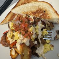 Vegan breakfast bowl  at Tractor Foods - Marine Building in Vancouver