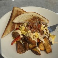 Vegan breakfast bowl   at Tractor Foods - Marine Building in Vancouver