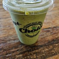 Mint smoothe at Choice Superfood Bar & Juicery - Del Sur in San Diego