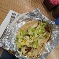 Falafel sandwich at Haji Baba Restaurant and Grocery in Tempe