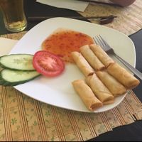 Spring rolls (vegan) at Pho3mien in Hannover