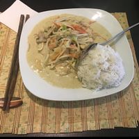 Thai green curry (vegan) at Pho3mien in Hannover
