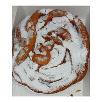 Vegan Banana Funnel Cake at Fox & Son Fancy Corndogs in Philadelphia