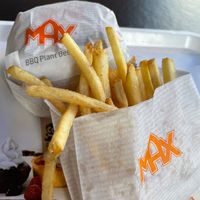 Burger & fries at MAX in Oslo