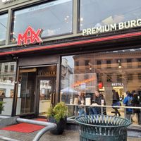 Restaurant front at MAX in Oslo
