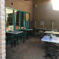 patio at Desert Roots Kitchen in Tempe