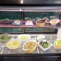 The daily selection of options when i visited  at Desert Roots Kitchen in Tempe