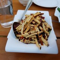 bean curd appetizer at Chef Tan in Highland Park