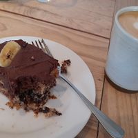 Chunky monkey - half eaten  - it was huge! at The Beach House in Edinburgh