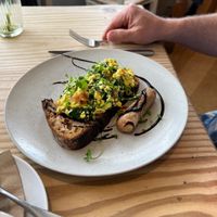 Vegan scramble   at The Beach House in Edinburgh