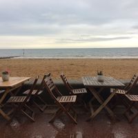 would be nice without the rain at The Beach House in Edinburgh