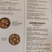 Menu EN at Honest Greens - Castellana in Madrid