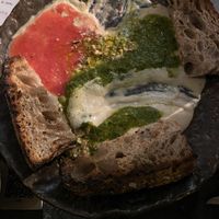 Hummus (too hungry to wait for the picture)  at Honest Greens - Castellana in Madrid