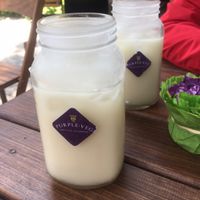 oats water  at Purple-Veg in Mexico City