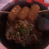 Ramen vegano con tofu. Una delicia   at KOI Beer & Dumplings in Buenos Aires