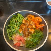 Vegan poke bowl at The Wholesome Table in Metro Manila