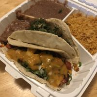 Tierra y Cielo taco  at Luna Azul in Seattle