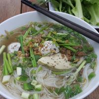 hu tieu Nam Vang (rice noodle soup Phnom Penh style) at Thien An Phat in Ho Chi Minh City