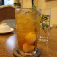 Iced tea at Metta Vegetarian in Ho Chi Minh City