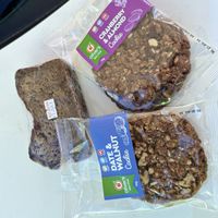 Banana bread and biscuits  at Oliver's Real Food in Goulburn