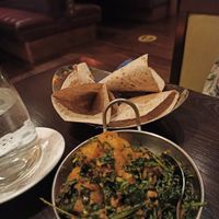 Aloo saag at Spice Indian Restaurant in Wexford
