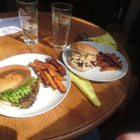 Burger Feast and Jackfruit "Pulled Pork"  at Feast Without the Beast - Pop-up in Oxford