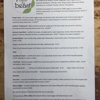 2017-07 menu at Feast Without the Beast - Pop-up in Oxford