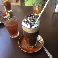 Eiskaffee und Eistee at Berlin 61 in Augsburg